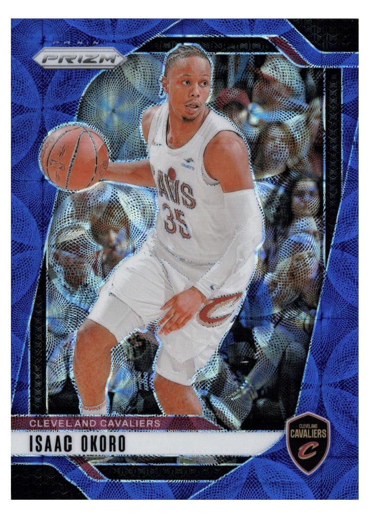 2024-25 Panini Prizm Base Set Isaac Okoro #163 card