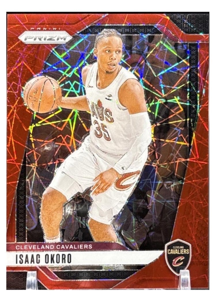 2024-25 Panini Prizm Base Set Isaac Okoro #163 card