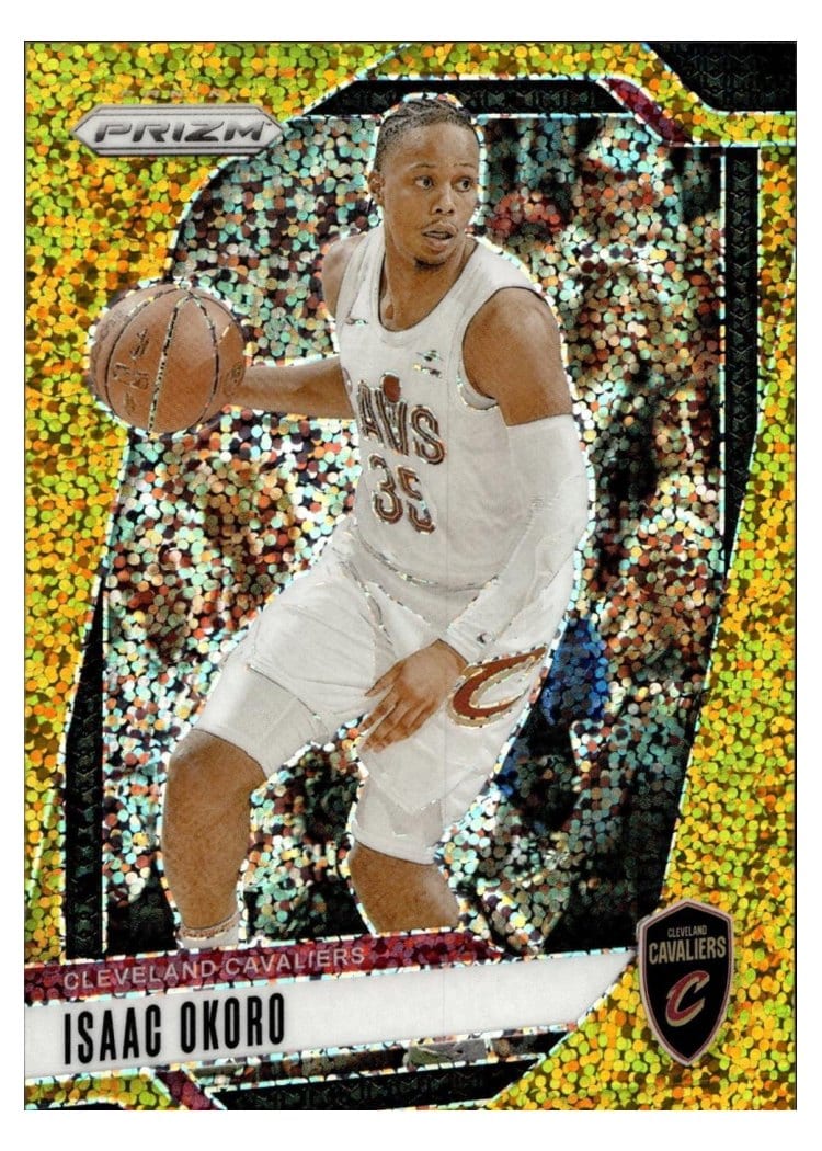 2024-25 Panini Prizm Base Set Isaac Okoro #163 card