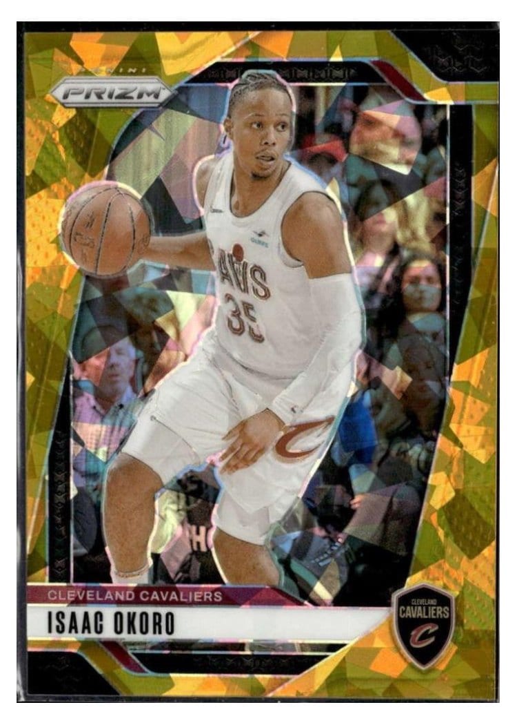 2024-25 Panini Prizm Base Set Isaac Okoro #163 card