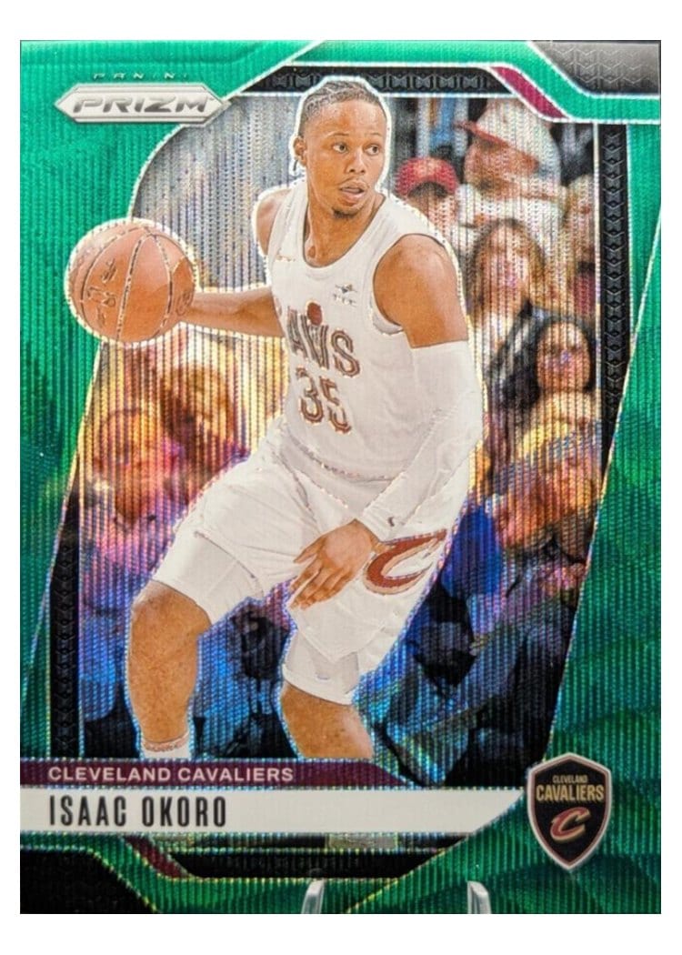 2024-25 Panini Prizm Base Set Isaac Okoro #163 card