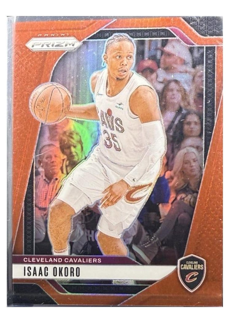 2024-25 Panini Prizm Base Set Isaac Okoro #163 card