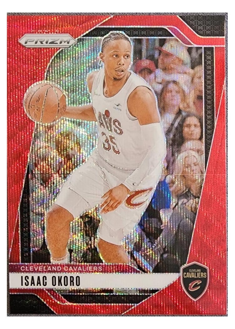 2024-25 Panini Prizm Base Set Isaac Okoro #163 card
