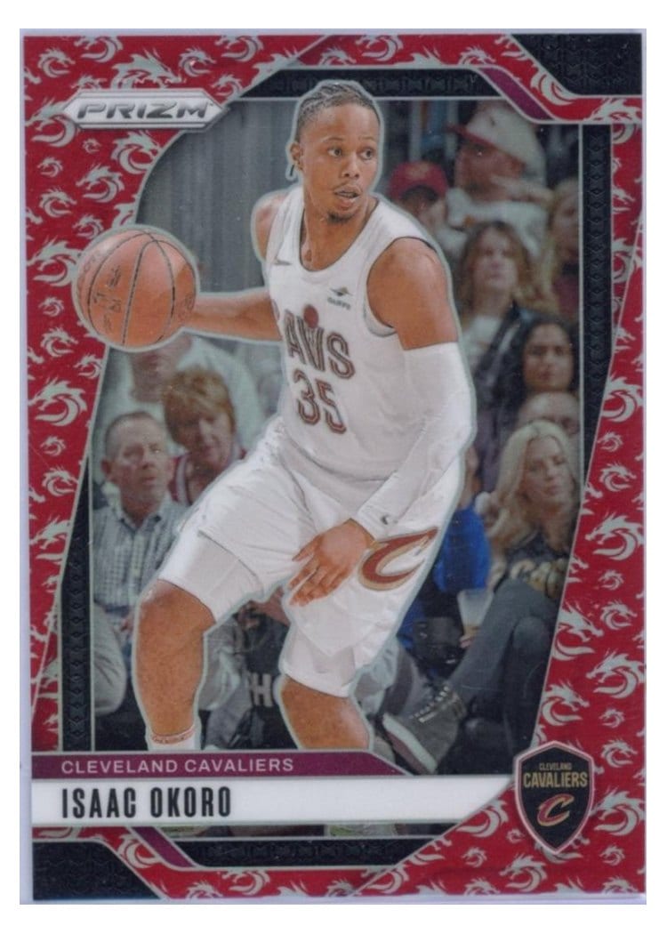 2024-25 Panini Prizm Base Set Isaac Okoro #163 card