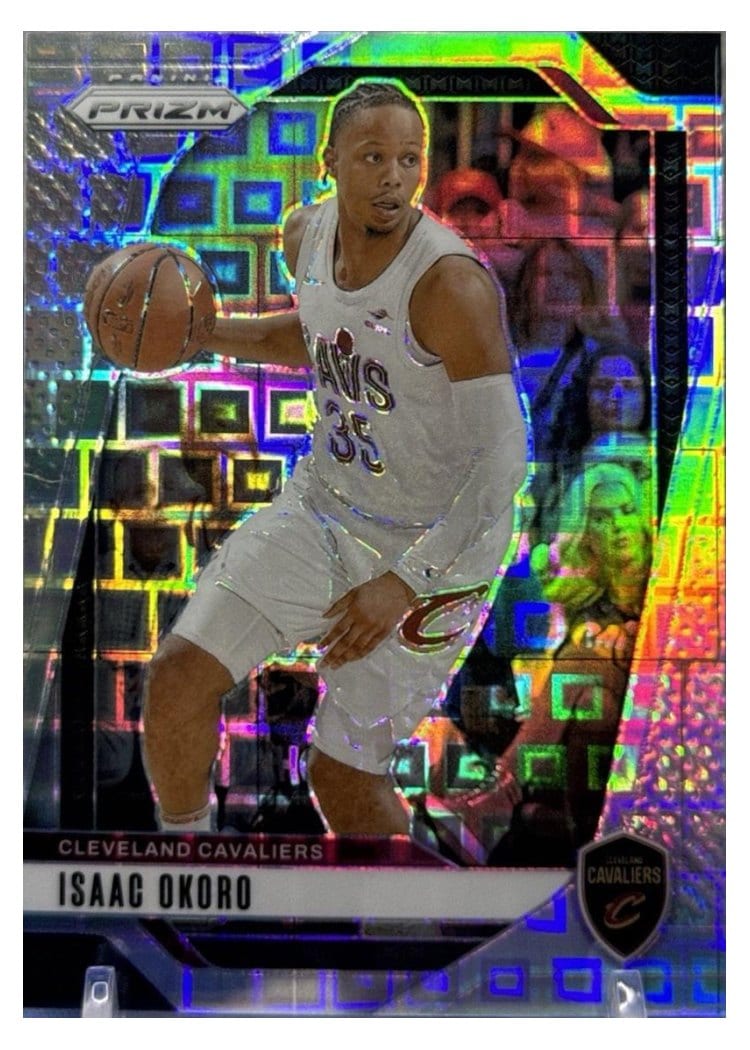 2024-25 Panini Prizm Base Set Isaac Okoro #163 card
