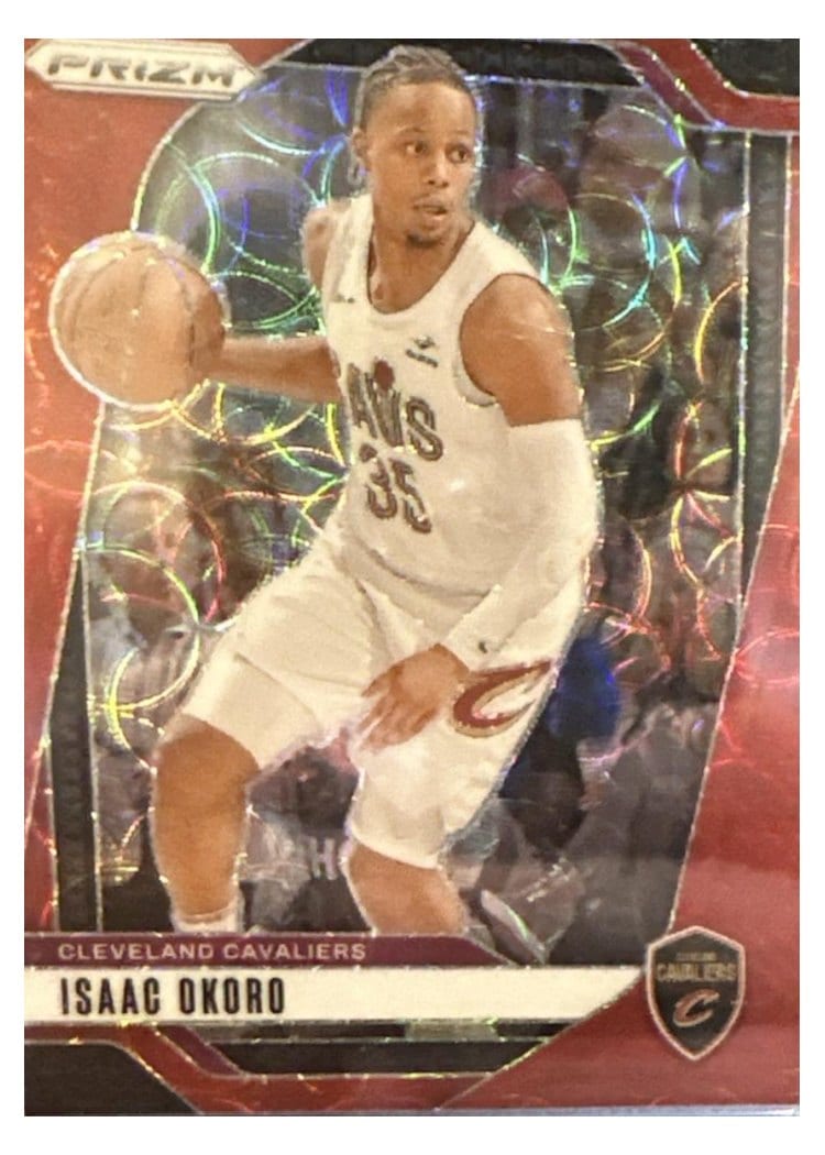 2024-25 Panini Prizm Base Set Isaac Okoro #163 card