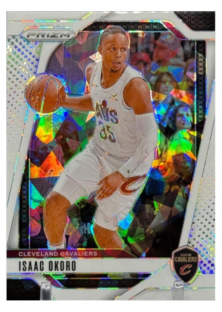 2024-25 Panini Prizm Base Set Isaac Okoro #163 card