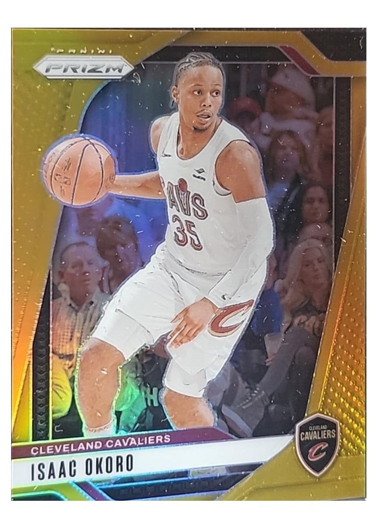 2024-25 Panini Prizm Base Set Isaac Okoro #163 card