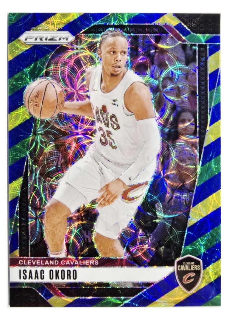 2024-25 Panini Prizm Base Set Isaac Okoro #163 card