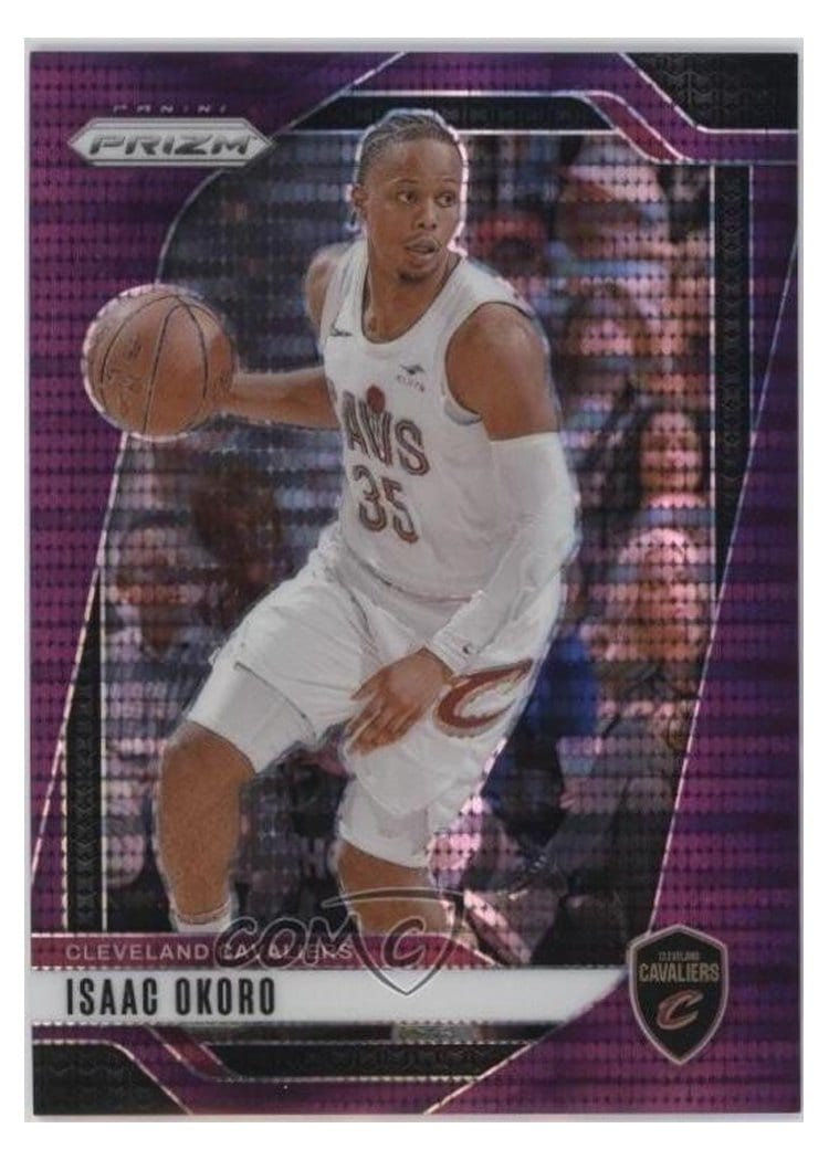 2024-25 Panini Prizm Base Set Isaac Okoro #163 card