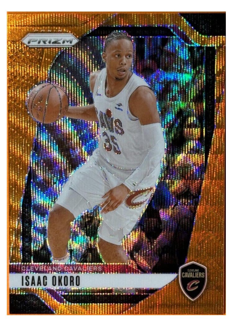 2024-25 Panini Prizm Base Set Isaac Okoro #163 card