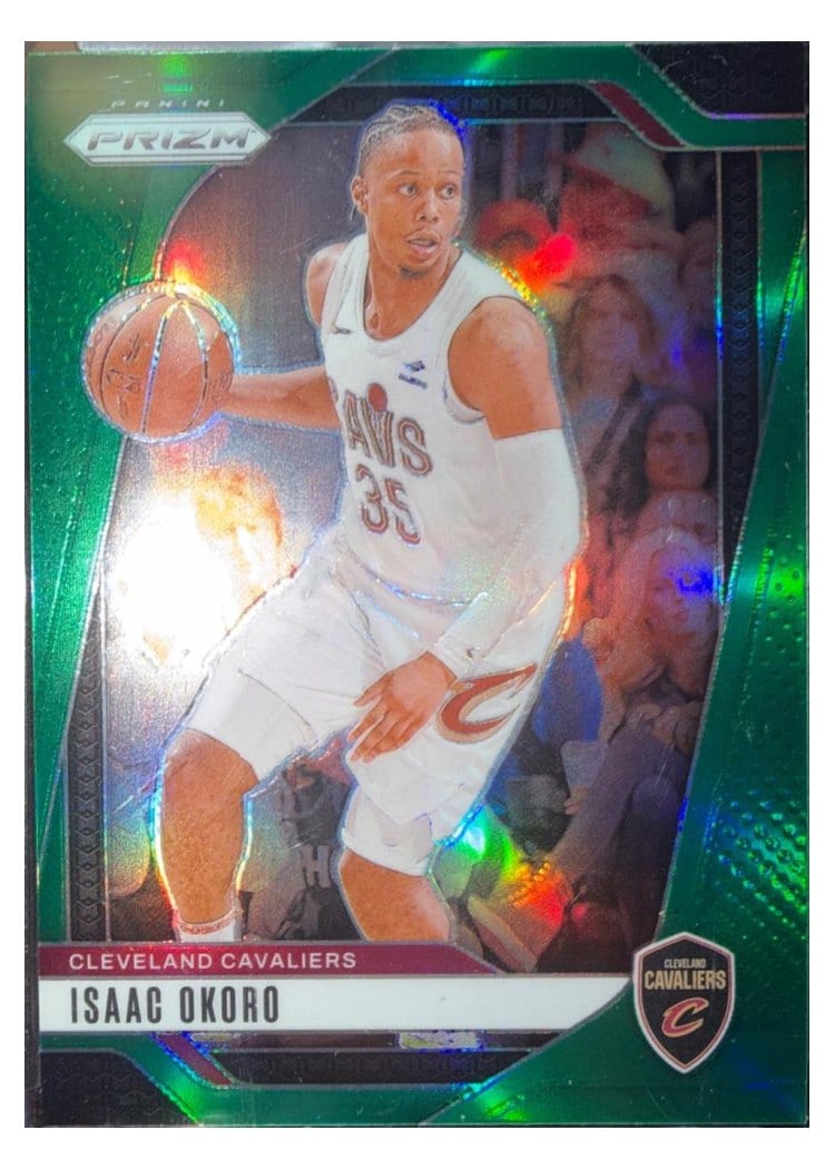 2024-25 Panini Prizm Base Set Isaac Okoro #163 card