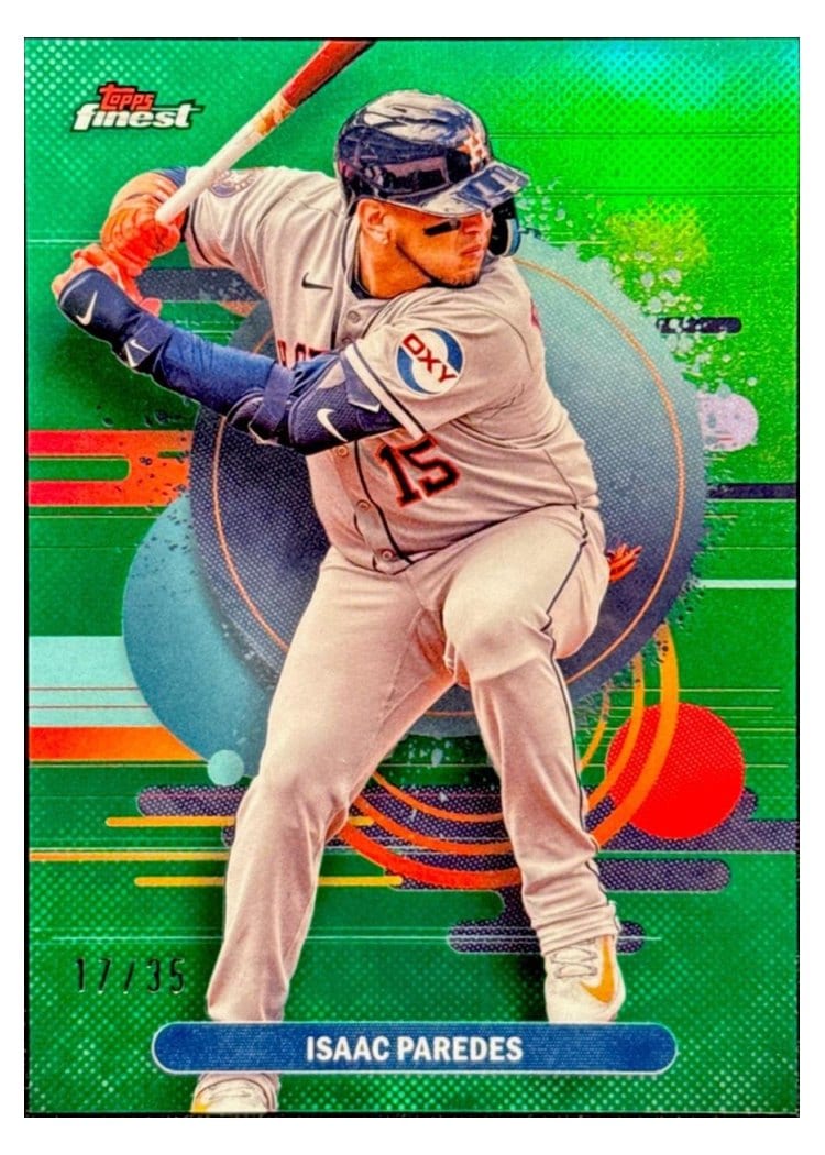 2025 Finest Base Set Isaac Paredes #182 card