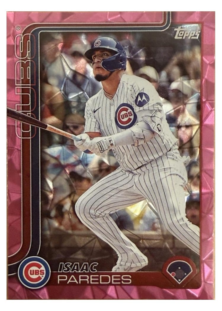 2025 Topps Base Set Isaac Paredes #138 card