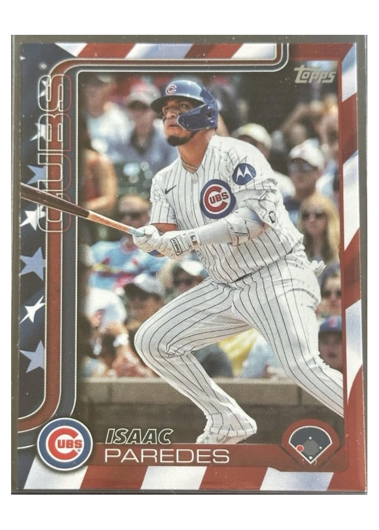 2025 Topps Base Set Isaac Paredes #138 card