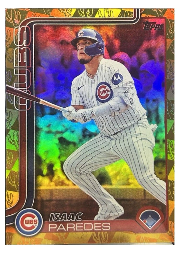 2025 Topps Base Set Isaac Paredes #138 card