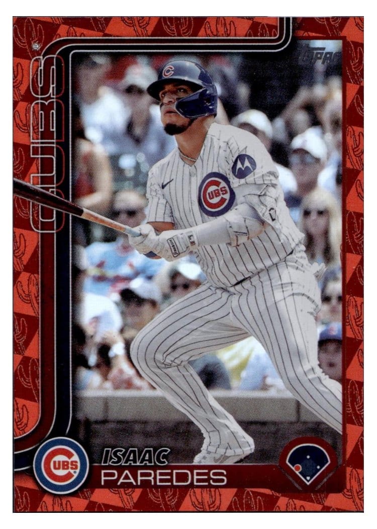 2025 Topps Base Set Isaac Paredes #138 card