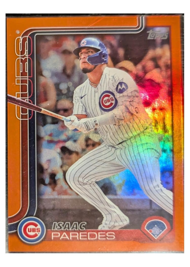 2025 Topps Base Set Isaac Paredes #138 card