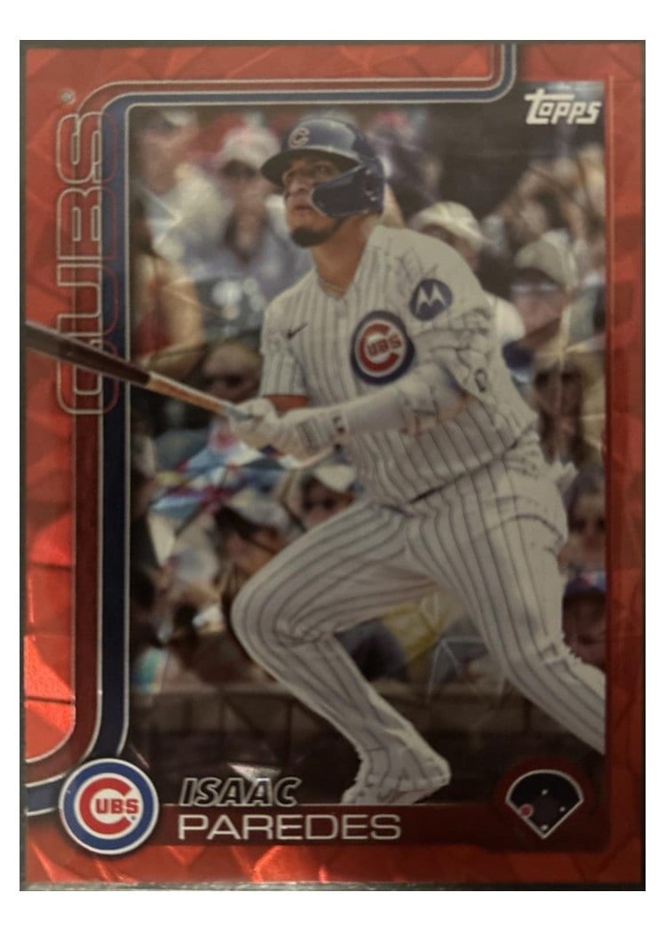 2025 Topps Base Set Isaac Paredes #138 card