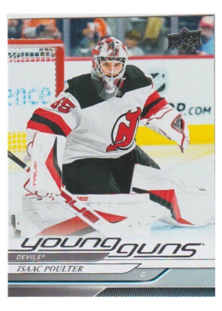 2024-25 Upper Deck Base Set Isaac Poulter #494 card