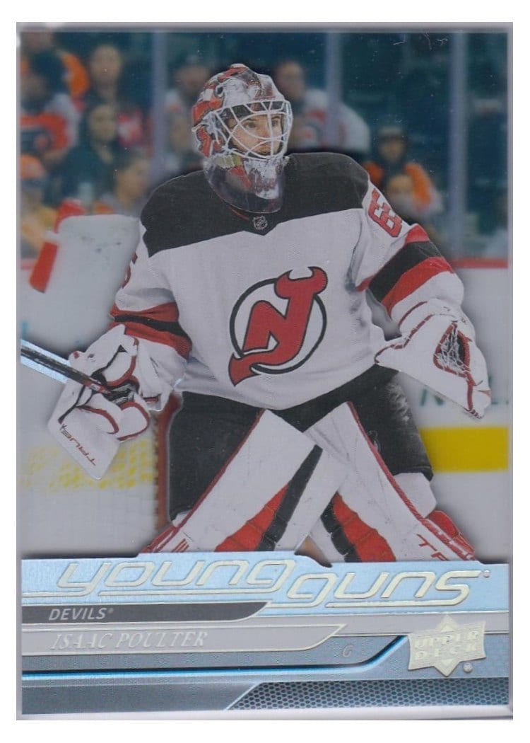 2024-25 Upper Deck Base Set Isaac Poulter #494 card