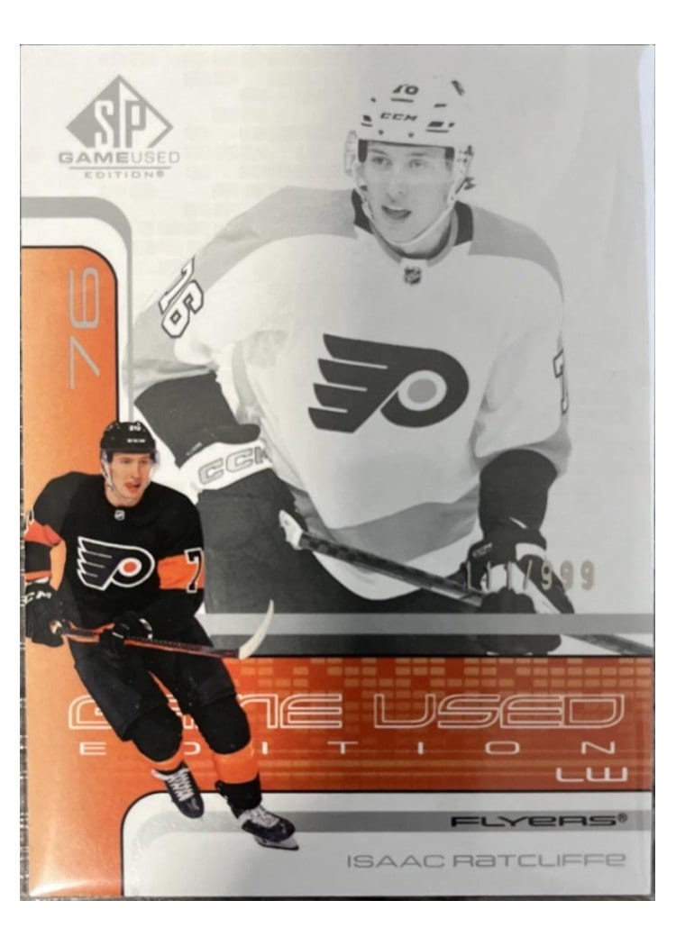 2022-23 SP Game Used 2001-02 Retro - Rookies Isaac Ratcliffe #R-27 card