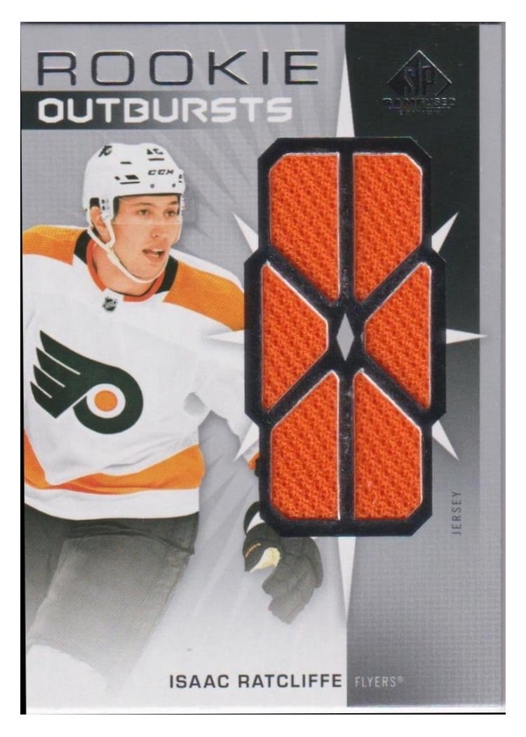 2022-23 SP Game Used Rookie Outbursts Jersey Isaac Ratcliffe #RO-IR card