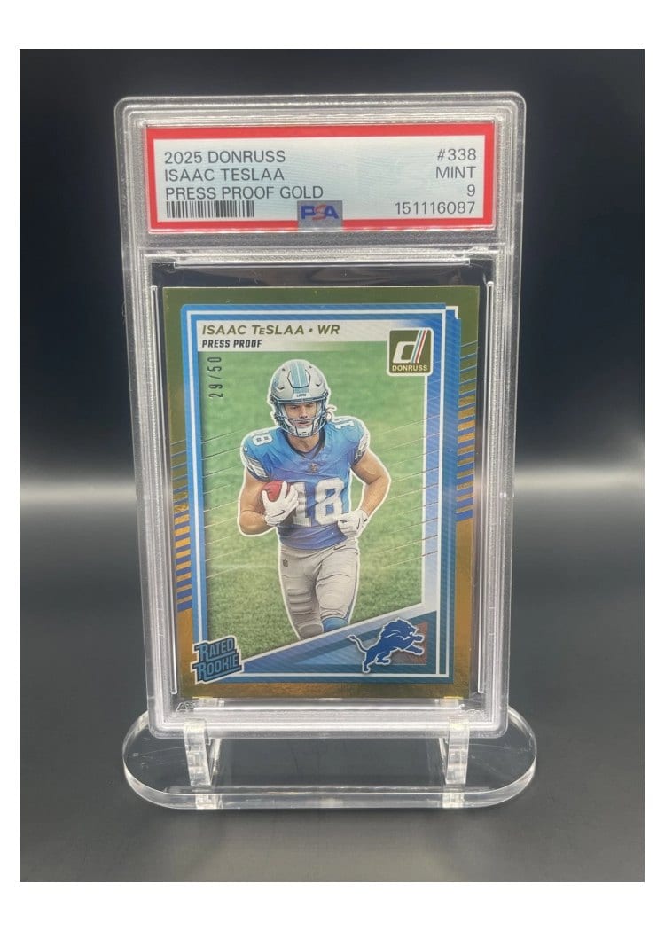2025 Donruss Base Set Isaac TeSlaa #338 card