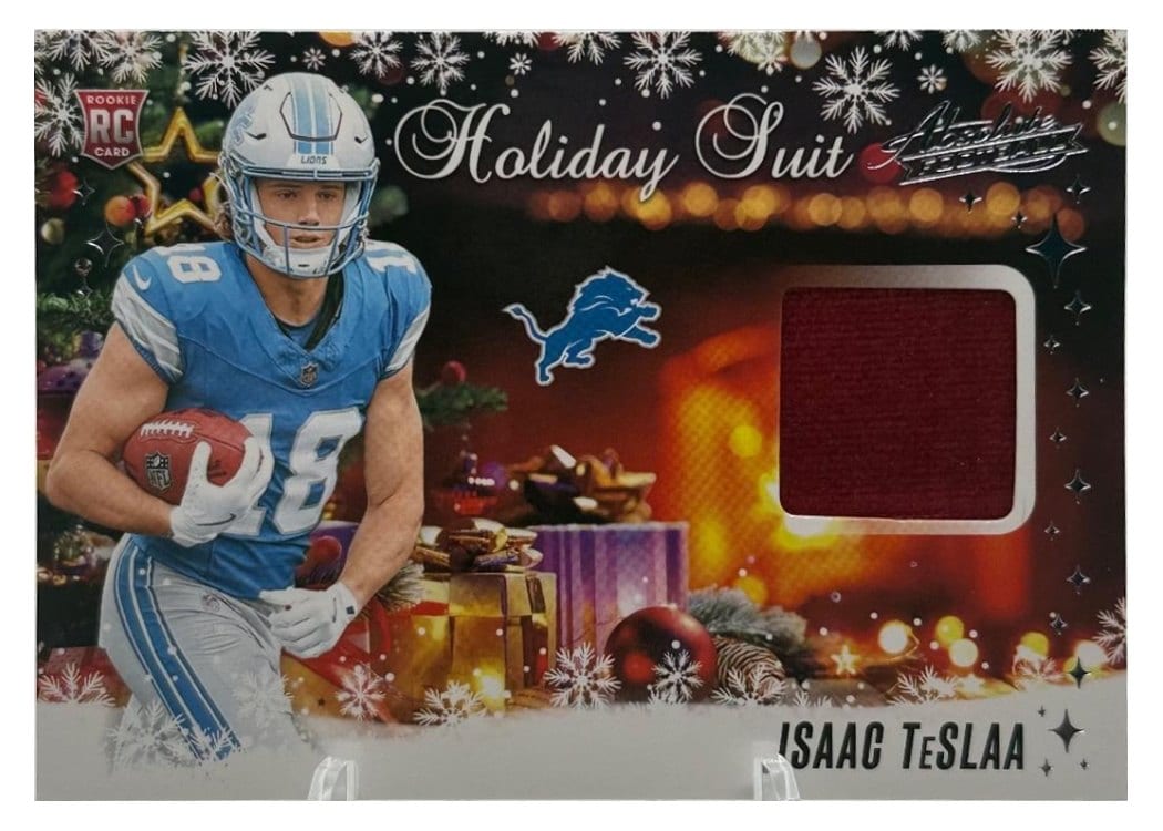 2025 Panini Absolute Holiday Suit Isaac TeSlaa #HS-ITA card