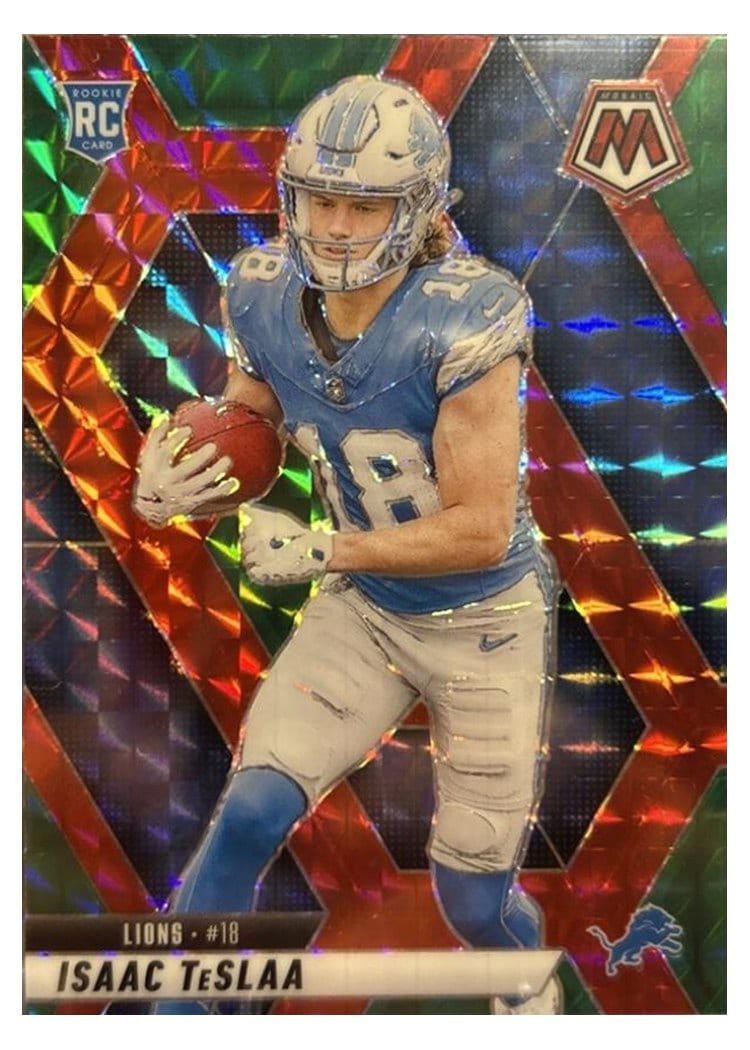2025 Panini Mosaic Base Set Isaac TeSlaa #319 card