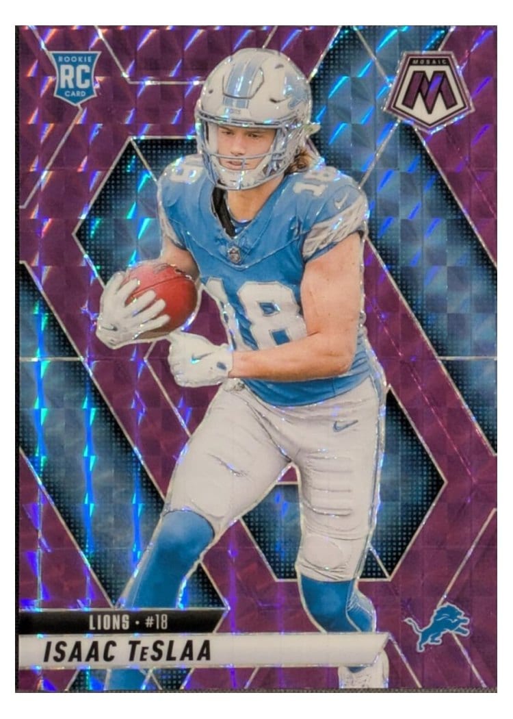 2025 Panini Mosaic Base Set Isaac TeSlaa #319 card