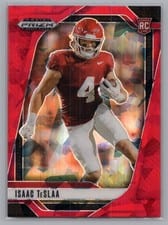 2025 Panini Prizm Draft Picks Base Set Isaac TeSlaa #129 card