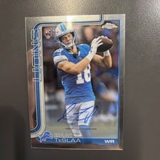 2025 Topps Chrome Rookies Autographs Isaac TeSlaa #RA-ITS