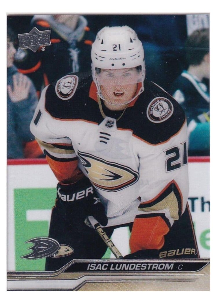 2023-24 Upper Deck Base Set Isac Lundestrom #4 card