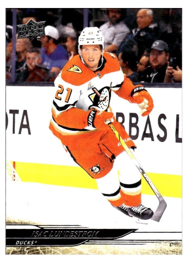 2024-25 Upper Deck Base Set Isac Lundestrom #502 card