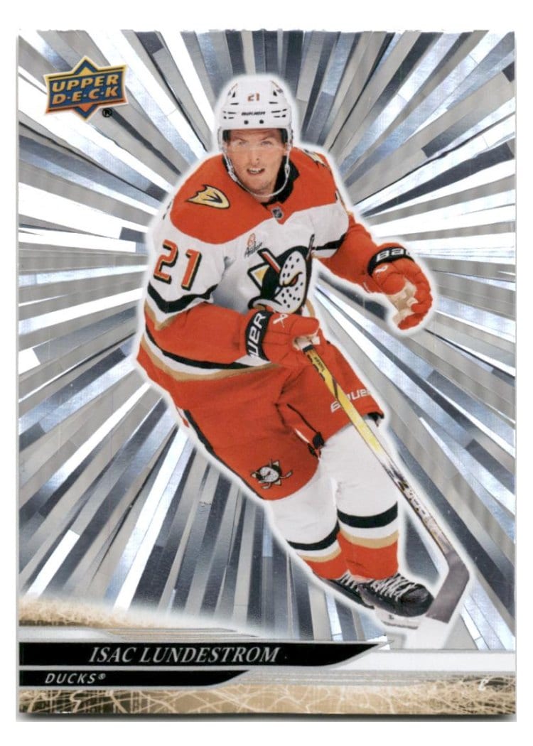 2024-25 Upper Deck Base Set Isac Lundestrom #502 card