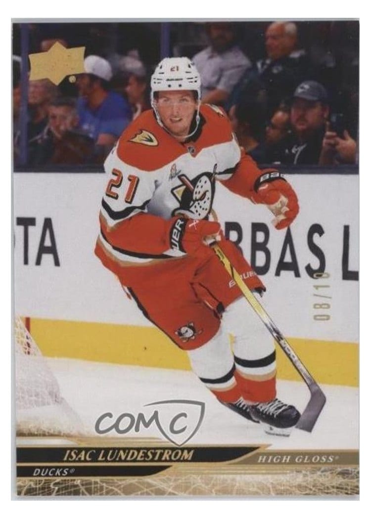 2024-25 Upper Deck Base Set Isac Lundestrom #502 card