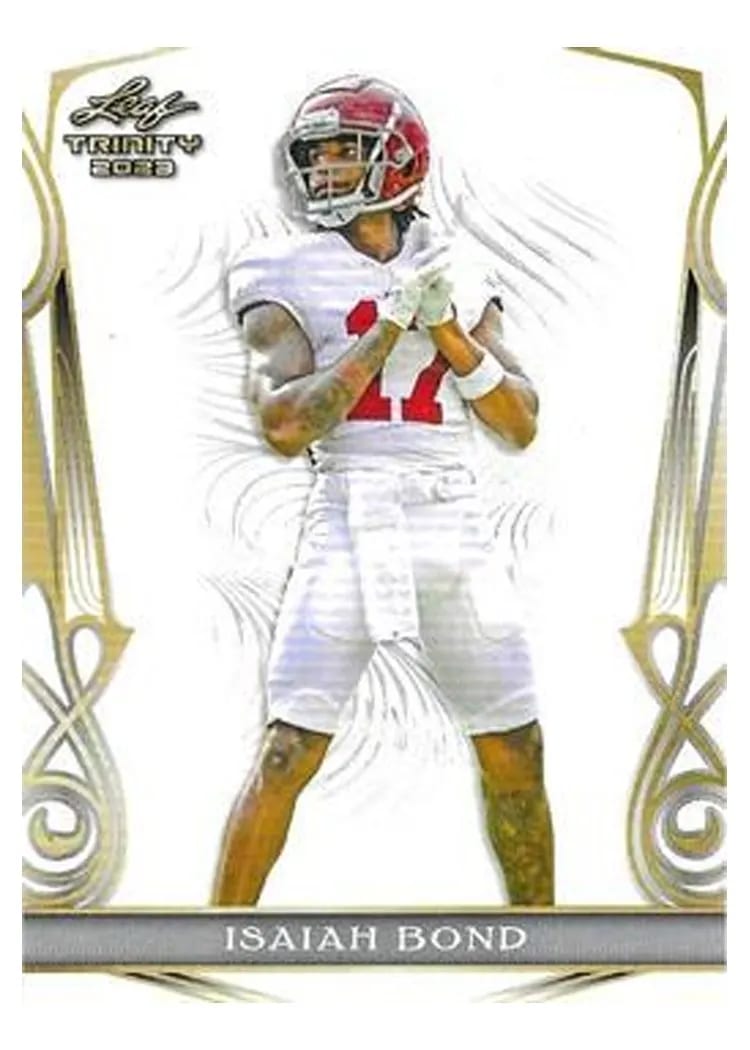 2023 Leaf Trinity Mega Box Isaiah Bond #75 card