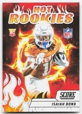2025 Score Hot Rookies Isaiah Bond #13