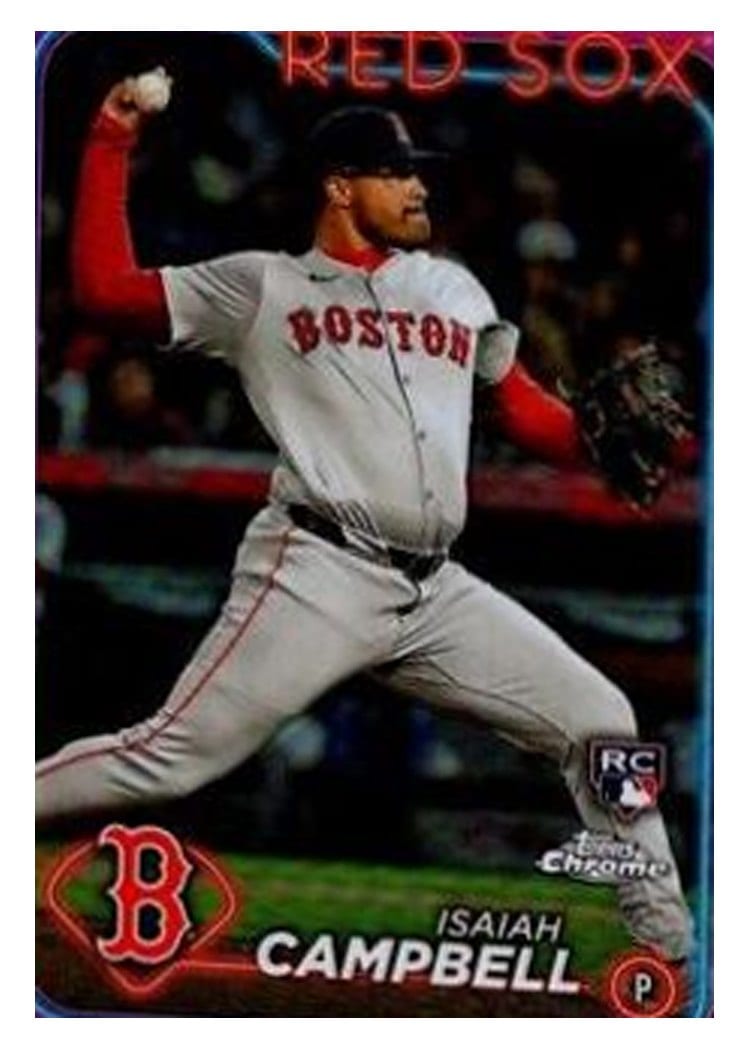 2024 Topps Chrome Base Set Isaiah Campbell #76 card