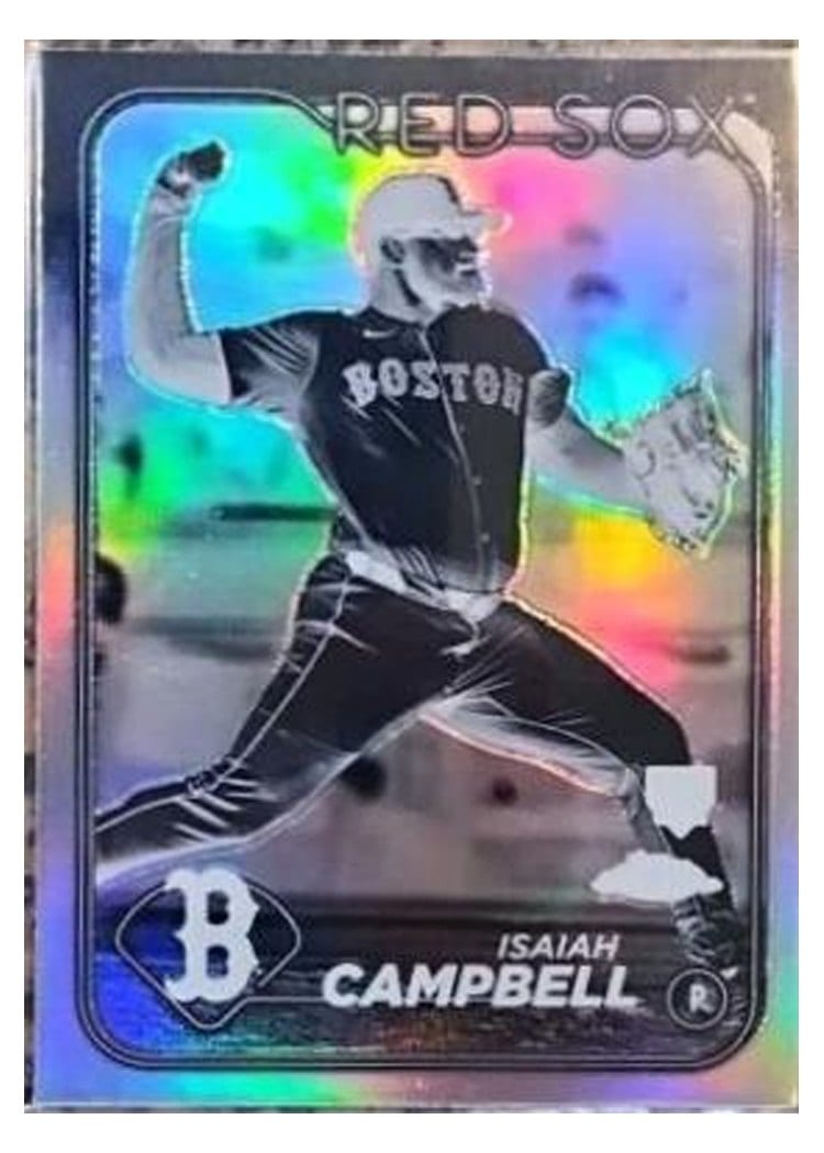 2024 Topps Chrome Base Set Isaiah Campbell #76 card