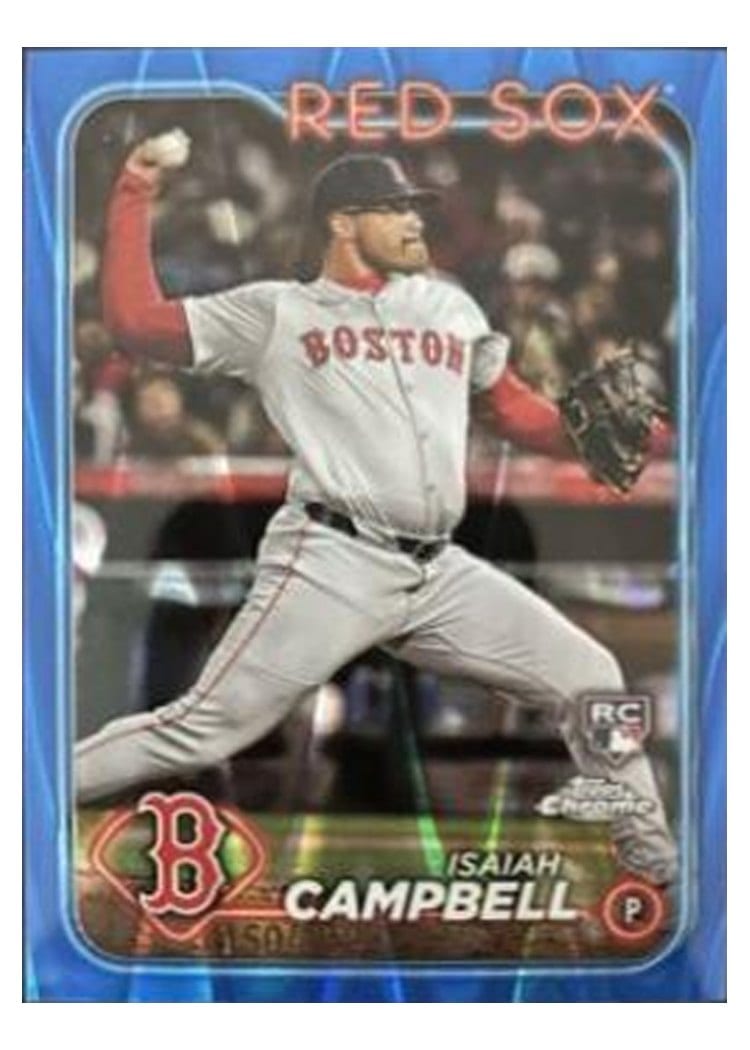 2024 Topps Chrome Base Set Isaiah Campbell #76 card