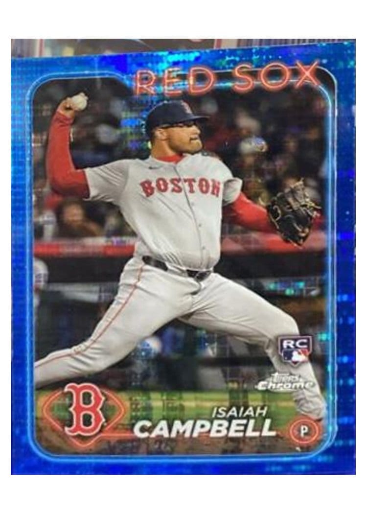 2024 Topps Chrome Base Set Isaiah Campbell #76 card