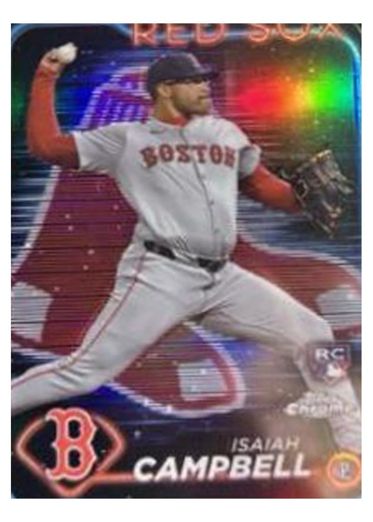 2024 Topps Chrome Base Set Isaiah Campbell #76 card