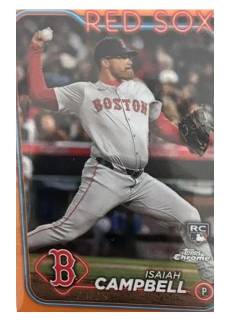 2024 Topps Chrome Base Set Isaiah Campbell #76 card