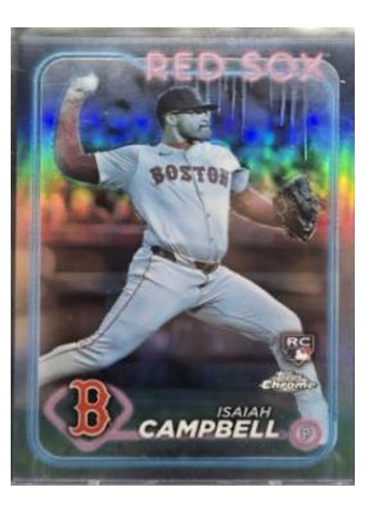 2024 Topps Chrome Base Set Isaiah Campbell #76 card