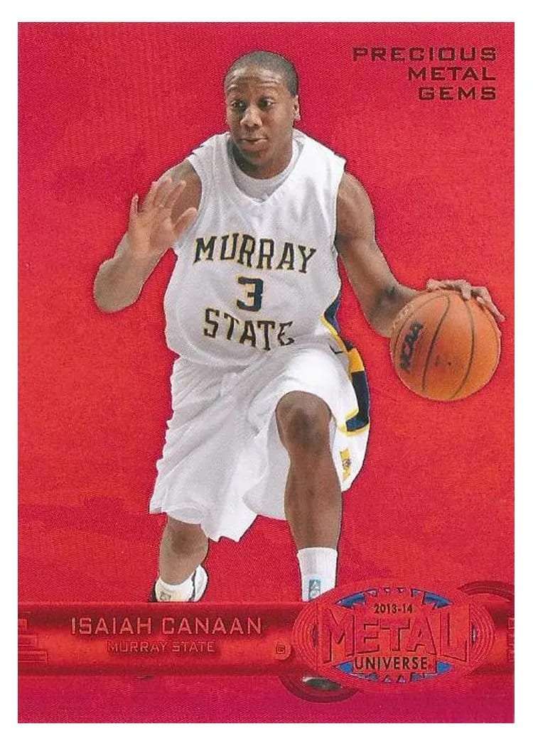 2013 Fleer Retro '97-98 Metal Universe Precious Metal Gems Isaiah Canaan #268 card