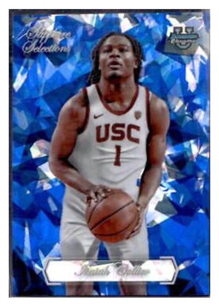 2023-24 Bowman University Chrome Sapphire Sapphire Selections Isaiah Collier #SAS-9 card