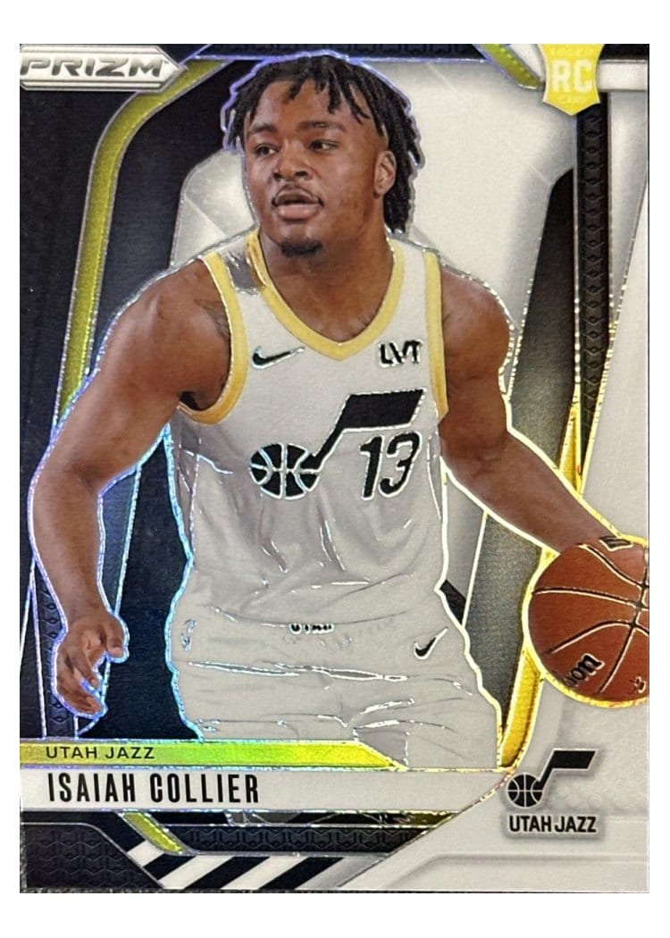 2024-25 Panini Prizm Base Set Isaiah Collier #227 card