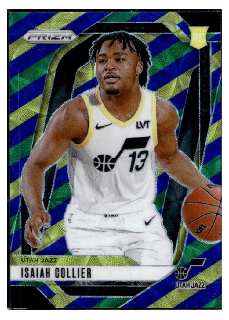2024-25 Panini Prizm Base Set Isaiah Collier #227 card